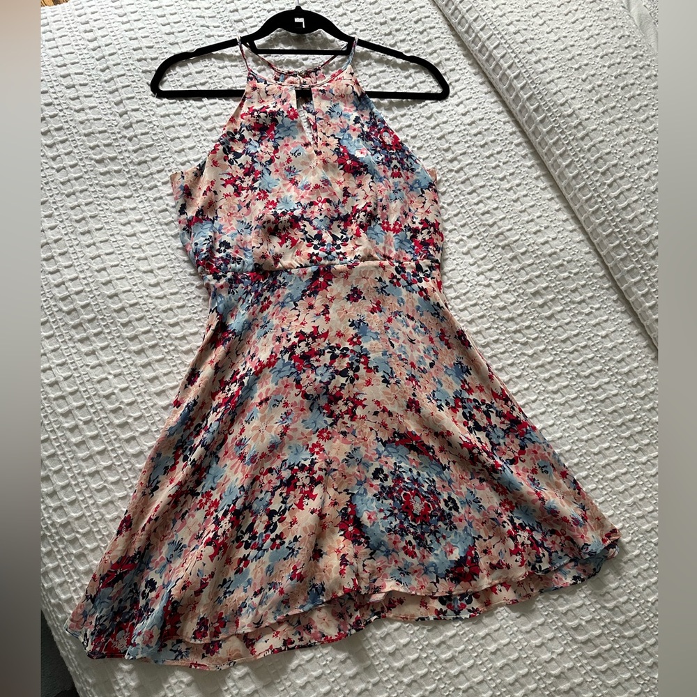 Flirty Silk Summer Dress